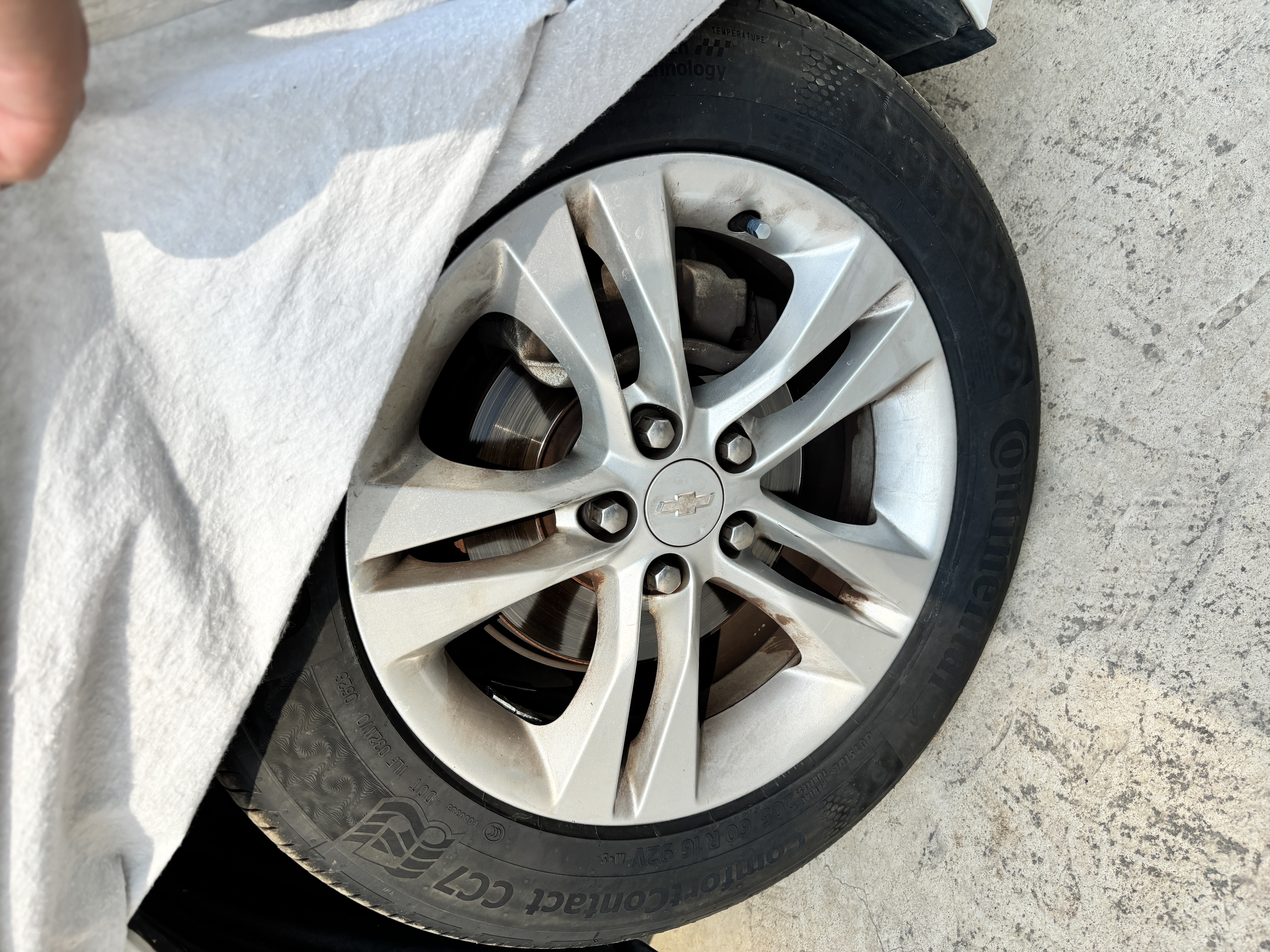马牌（Continental）汽车轮胎 205/60R16 92V FR CC7 #适配福特 福克斯/宝骏 510 实拍图