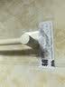 京东京造 奶油系列 免打孔毛巾拖鞋架免钉太空铝单杆厨房浴室置物架30cm 实拍图