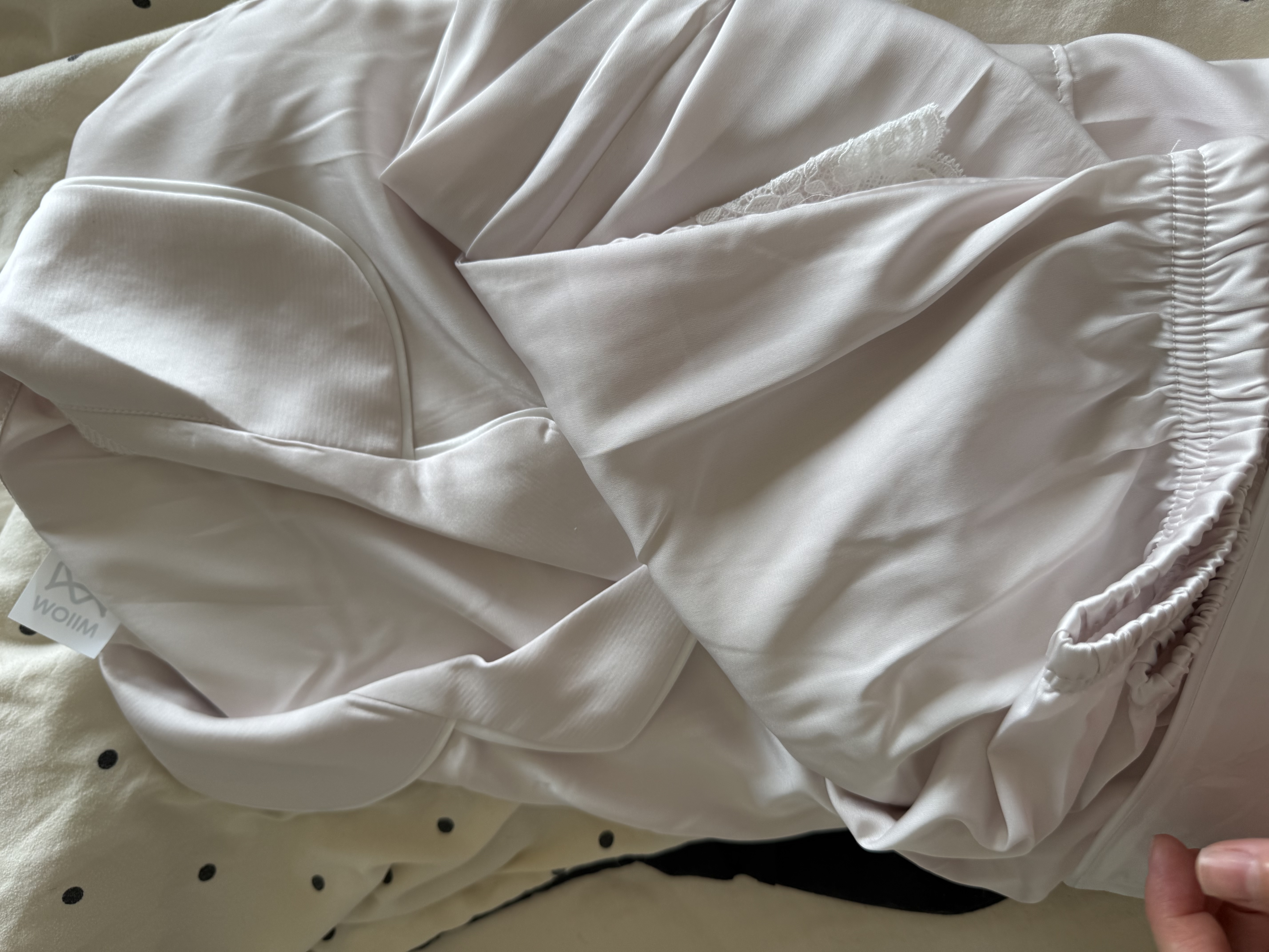 猫人冰丝睡衣女士夏季仿真丝凉感超薄缎面纯色高级感性感家居服M 实拍图
