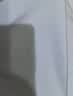 罗蒙长袖衬衫男士纯色商务休闲职业正装工装外套白衬衣男装 白色 43  实拍图