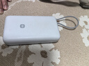 小米（MI）【3C认证】充电宝自带线快充版20000 33W浅灰色可上飞机/火车可充手机平板笔记本户外 实拍图