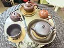 颐壶春高档宜兴原矿紫砂主人杯茶杯 家用品茗杯功夫茶具 百目老紫泥130c 1个见真杯 130ml 1只 实拍图