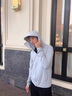 JEEP吉普 防晒衣男女款UPF50+夏季冰丝透气连帽皮肤风衣抗紫外线 男款深灰/帽檐款 L 实拍图