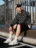 安踏波浪板鞋男鞋子夏季2026低帮厚底增高潮流经典复古百搭运动休闲鞋 【店长推荐-全网热销-波浪4】象牙白/紺青蓝/红辣椒-1 42 (260mm) 实拍图