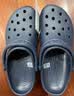 CROCS卡骆驰檀健次同款经典洞洞鞋男鞋一脚蹬女鞋沙滩鞋拖鞋|10001 深蓝-410(含智必星) 41 /42(260mm) 实拍图