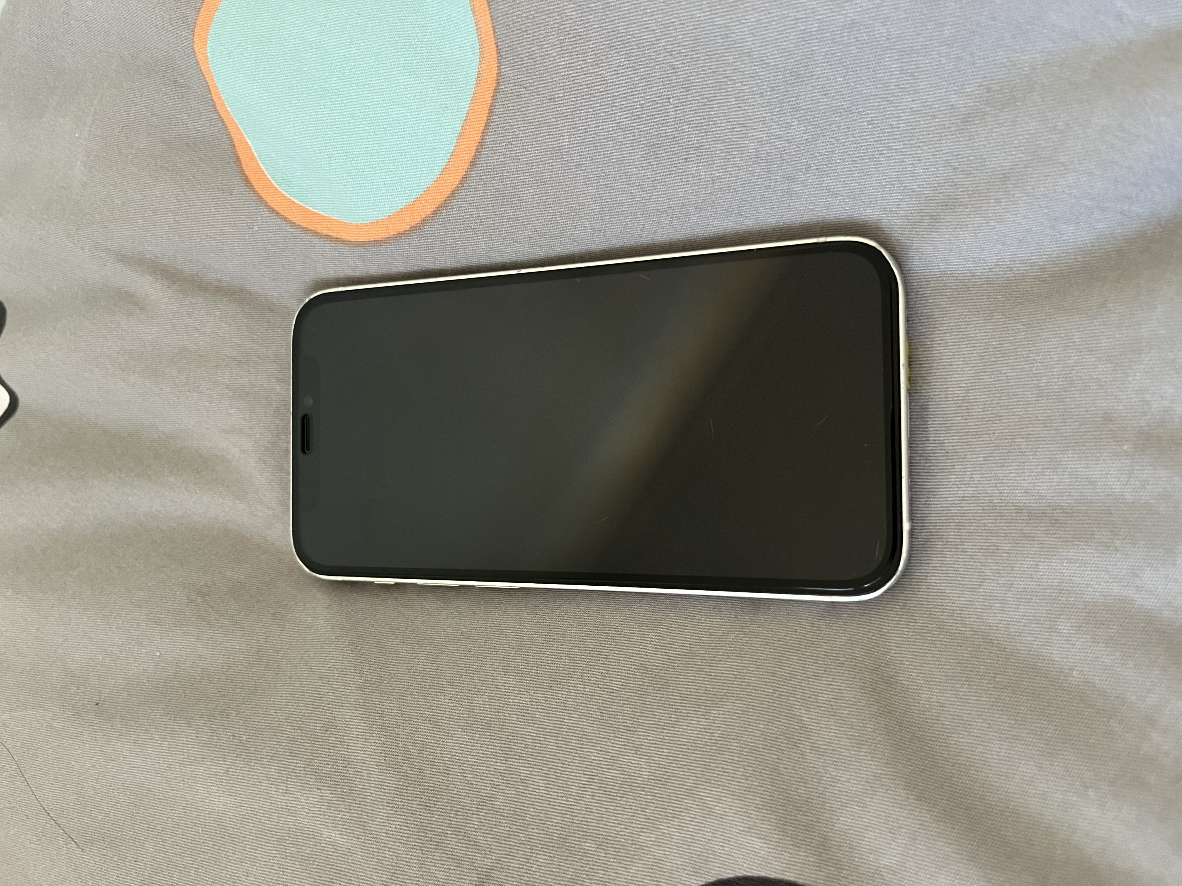 Apple iPhone 苹果12 mini 手机  二手手机 支持移动联通电信5G 学生机国行补贴 白色 256G 实拍图