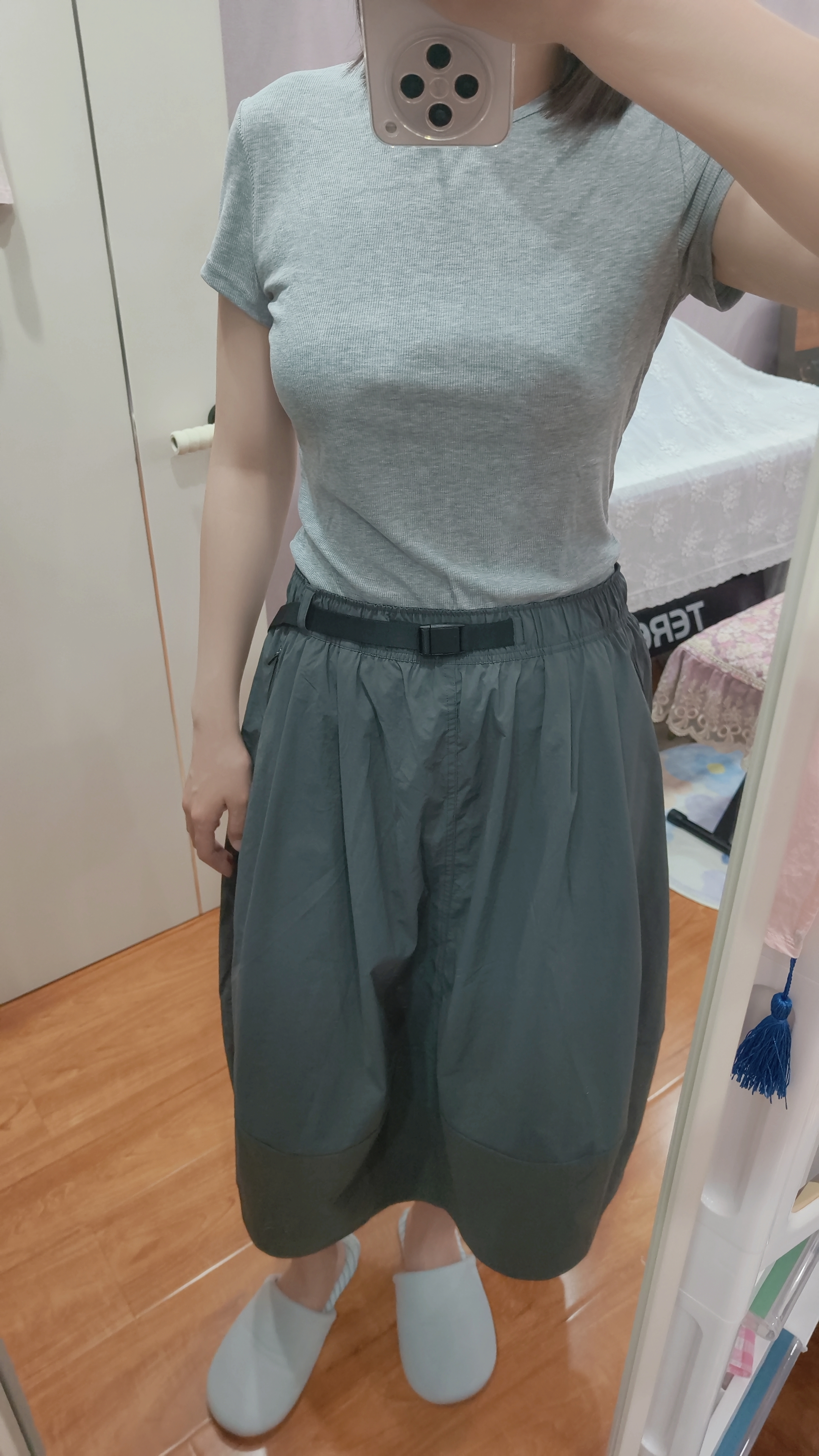 蕉内【刘浩存同款】凉皮501Cool短袖女士肌底衣夏季洋气冰丝显瘦T恤 实拍图