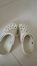 卡骆驰（CROCS）檀健次同款经典洞洞鞋轻便百搭女沙滩鞋包头拖鞋男鞋|10001 骨白色-2Y2(含智必星) 39 (240mm) 实拍图