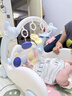 澳贝（auby）新生儿见面礼盒婴幼儿玩具五合一健身架脚踏钢琴0-6个月满月礼物 实拍图