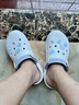 斯凯奇（Skechers）女鞋舒适厚底怪兽泡泡鞋透气软底防滑耐磨洞洞鞋111581 实拍图