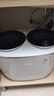 美的（Midea）双子座 波轮洗衣机全自动 1KG迷你内衣洗 分区洗衣机 专业除菌螨 MNBB10VH70E 以旧换新 实拍图