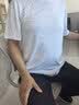 真维斯（Jeanswest）冰丝短袖T恤男夏季纯色体恤衫宽松大码运动健身半袖男士速干上衣 实拍图