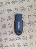 闪迪（SanDisk）128GB USB3.2 U盘 CZ550黑色 读速100MB/s 安全加密 数据恢复 学习办公电脑车载 高速大容量优盘 实拍图