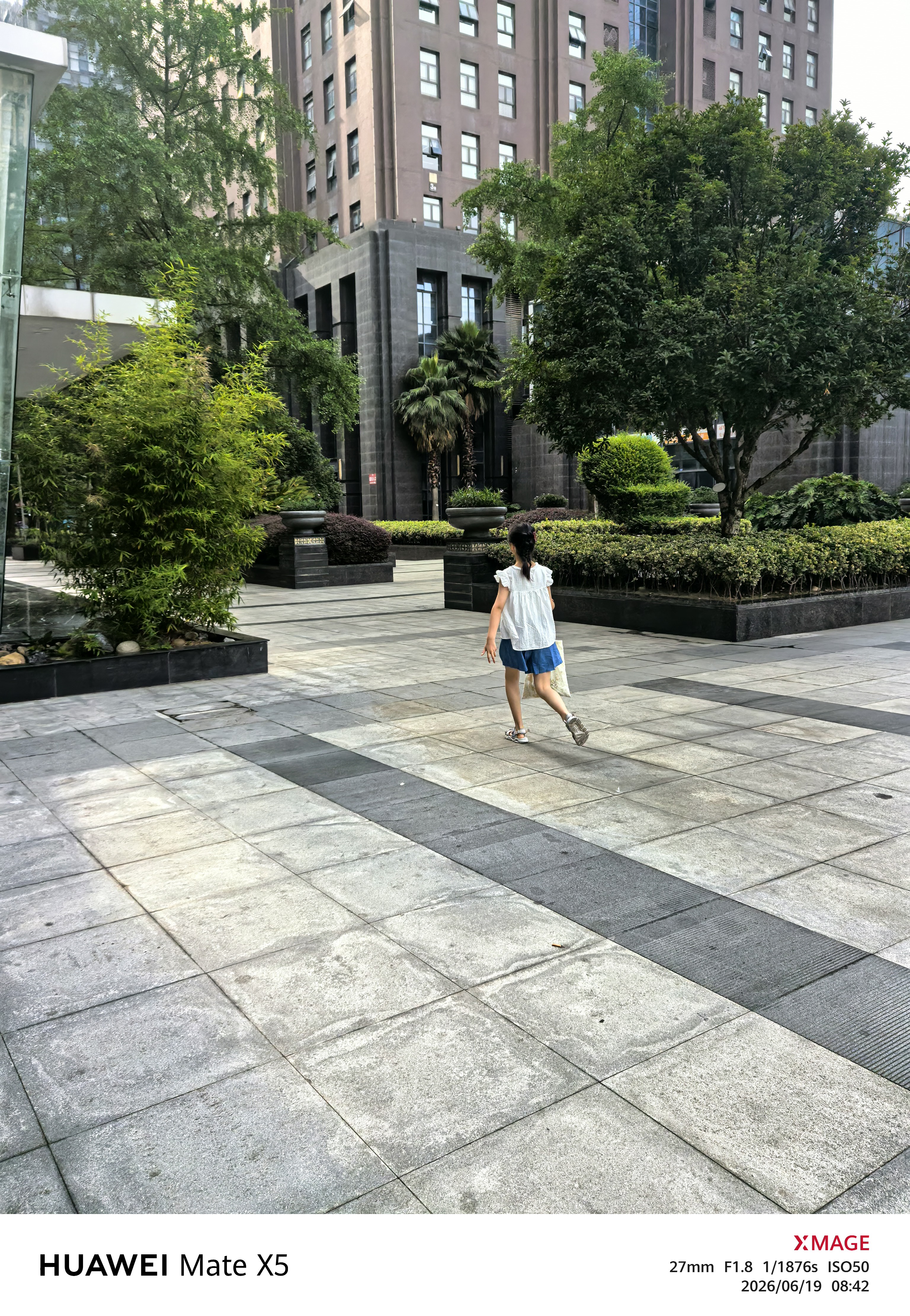 ASK JUNIOR牛仔裙裤女童夏装纯棉宽松舒适大脚口儿童短裤百搭裤子 牛仔蓝 实拍图
