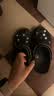 卡骆驰（CROCS）檀健次同款经典洞洞鞋轻便百搭女沙滩鞋包头拖鞋男鞋|10001 黑色-001(含智必星) 43 (270mm) 实拍图