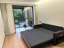 尚闲家具新中式实木沙发床可折叠双人贵妃多功能转角布艺沙发储物坐卧两用 2.13米大三人位【椰棕款】 实拍图