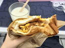小熊（Bear）三明治机早餐机 面包机电饼铛 华夫饼机可拆双盘配置 加厚封边五档厚度可调多功能热压吐司机Q07N1 实拍图