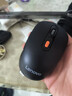联想（Lenovo）无线蓝牙双模鼠标便携办公鼠标 人体工程学设计适用台式机一体机笔记本平板 Howard Mouse 2022黑 实拍图