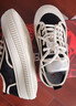 卡帝乐鳄鱼女鞋夏季蕾丝网渔夫鞋透气小白鞋网面鞋子女 1585 黑色 37 实拍图