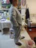 雪中飞睡衣男士春秋季纯棉长袖2026新款基础简约纯色男款家居服套装 NSWJH-深灰-长袖长裤 【100%新疆棉】 3XL 【建议160-180斤】 实拍图