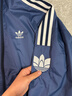 adidas通勤百搭三条纹休闲运动夹克外套男女春秋阿迪达斯三叶草   深靛蓝（推荐选大一码)   2XL 实拍图
