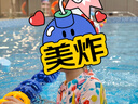 361°儿童泳衣女童女孩中小童连体游泳衣夏季可爱印花短袖速干宝宝泳装 实拍图