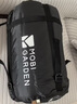 牧高笛（MOBIGARDEN）睡袋 户外露营双人磨毛棉保暖信封睡袋新月3.2 NX20562027 松露色 实拍图