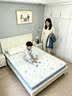 能见度德国VISIBL榻榻米床垫定制婴儿童天然椰棕乳胶黄麻炕折叠拆洗榈硬 【定制任意尺寸·厚度·咨询客服】5cm婴儿棉+黄麻金棕 【咨询·抢20%国家补贴+领天丝被】领样尺寸：1米*1米 实拍图