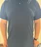 迪桑特（DESCENTE）TRAINING系列男士吸湿速干防晒短袖POLO衫夏季新品 BK-黑色 XL (180/100A) 实拍图