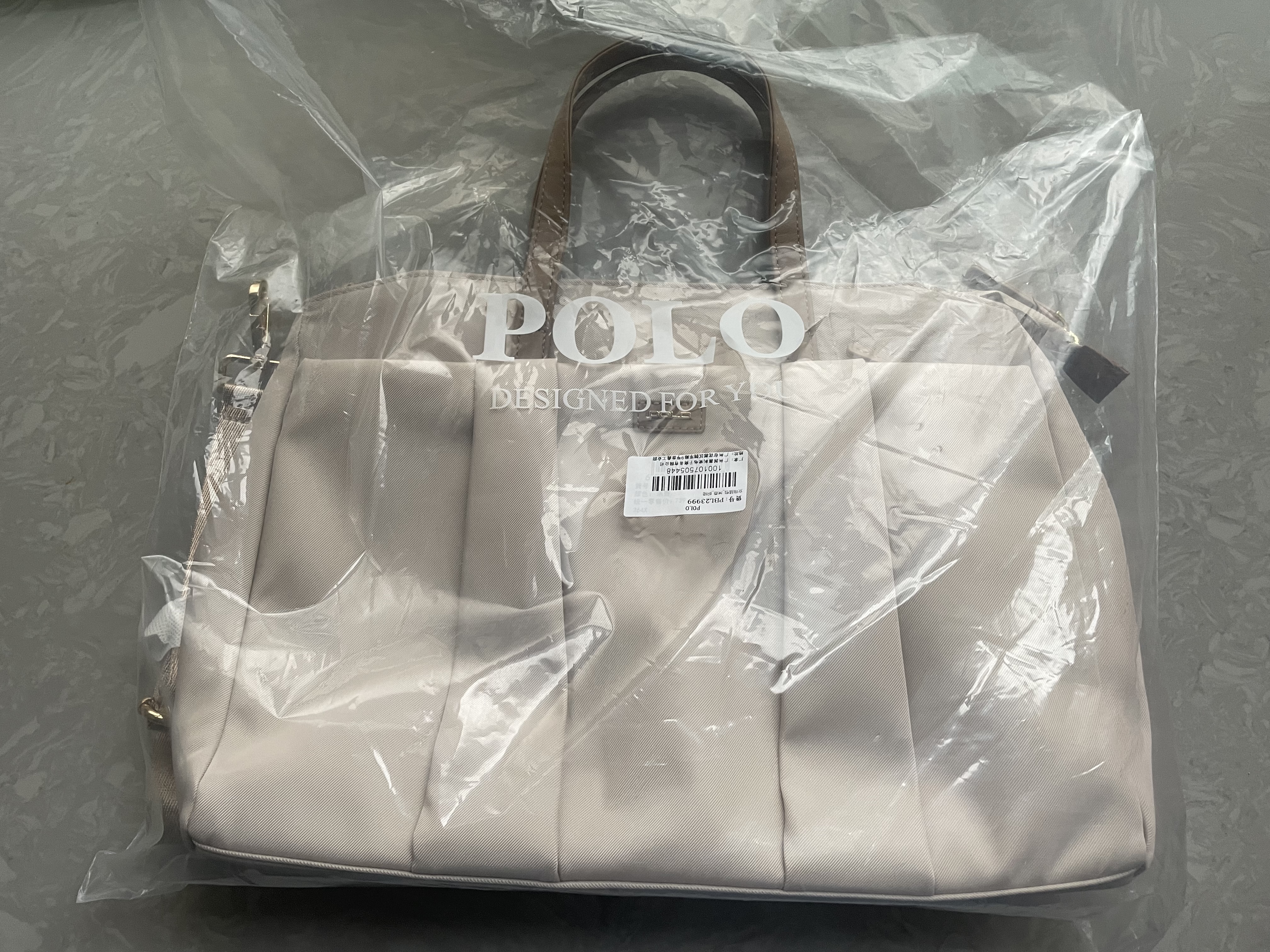 POLO电脑包女14/15英寸手提笔记本商务公文包女单肩斜挎包生日礼物 实拍图