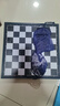 友邦（UB） 国际象棋黑白色磁性可折叠便携培训教学用棋露营(中号) 实拍图
