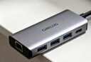 绿联Type-C扩展坞USB-C拓展坞转HDMI读卡器分线器SD卡TF多合1通用苹果MacbookNeo华为小米笔记本iPad 实拍图