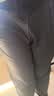 安踏冰丝速干运动裤男长裤子夏季新款透气男士跑步健身休闲直筒裤 -3基础黑【冰丝速干】【90%用户选择】 2XL (185) 适合160-180斤 实拍图