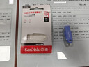 闪迪（SanDisk）128GB USB3.2 U盘 CZ550紫色 安全加密 数据恢复 学习电脑办公投标 小巧便携 车载 大容量优盘 实拍图