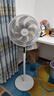 美的（Midea）【飓风节能】七叶柔风立式电风扇/家用轻音落地扇/台式小型风扇/大风力遥控定时摇头风扇 SAH35BSJ 实拍图