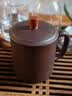 京东京造 宜兴紫砂杯 手工泡茶杯【原矿紫泥】煮泡茶具 鸿运当头杯 410ml 实拍图