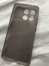古雷斯适用红米k70手机壳 Redmik70pro保护套镜头全包超薄肤感磨砂半透明防摔简约硅胶软壳 深空黑 实拍图