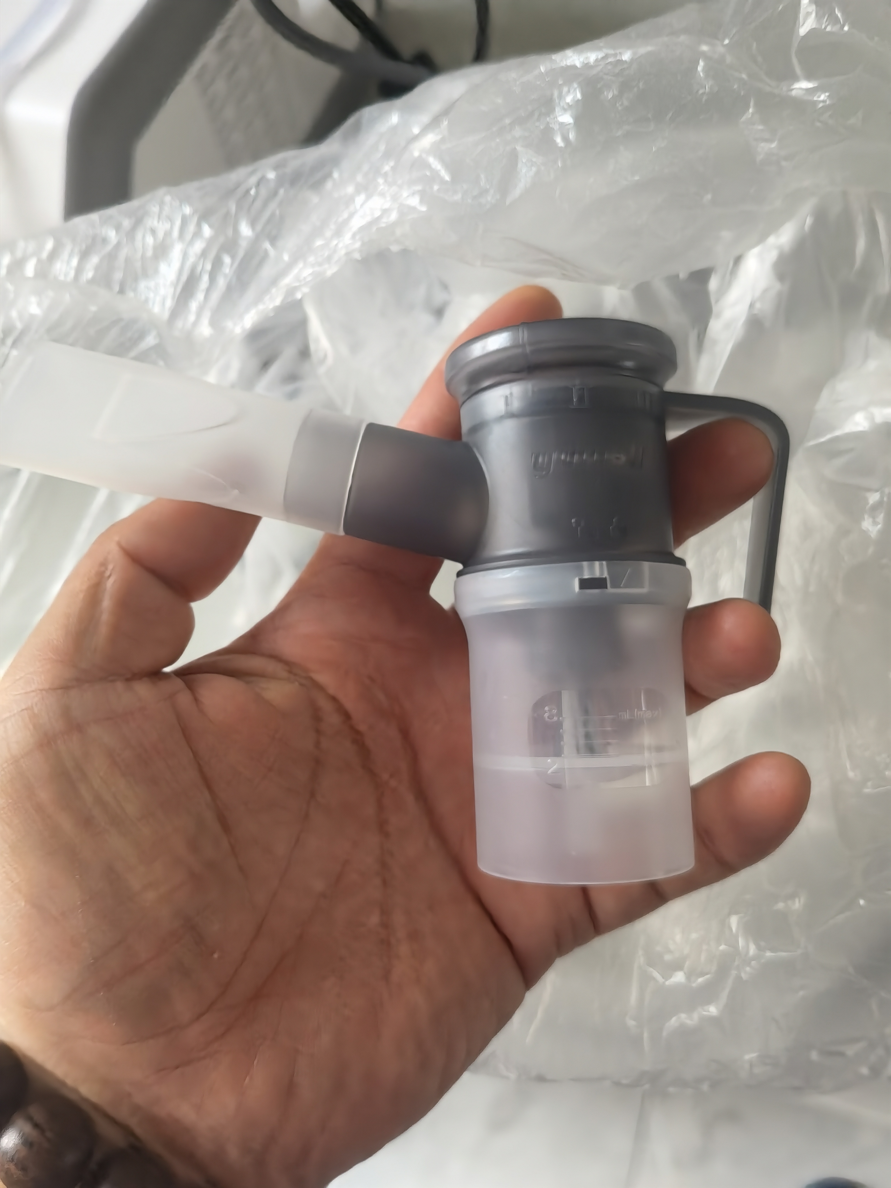 鱼跃（yuwell）儿童雾化机家用婴儿成人老人医用雾化器2.8微米细腻颗粒407B 实拍图
