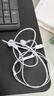 联想（Lenovo）有线耳机 HIFI音质高解析音频带麦降噪直播k歌唱歌音乐运动半入耳式游戏电脑耳机type-c YF01紫色 实拍图
