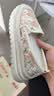 泰和源夏款女士EVA软底防滑舒适休闲布鞋简约大方厚底轻便休闲鞋渔夫鞋 实拍图