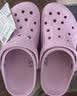 卡骆驰（CROCS）贝雅卡骆班儿童洞洞鞋沙滩鞋男女童包头拖鞋/207018/207019 芭蕾粉/糖果粉-6TG 34 (205mm) 实拍图