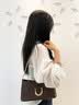 千百度（C.BANNER）牛皮包包女包链条单肩包斜挎腋下包轻奢生日礼物高级感送女友老婆 实拍图