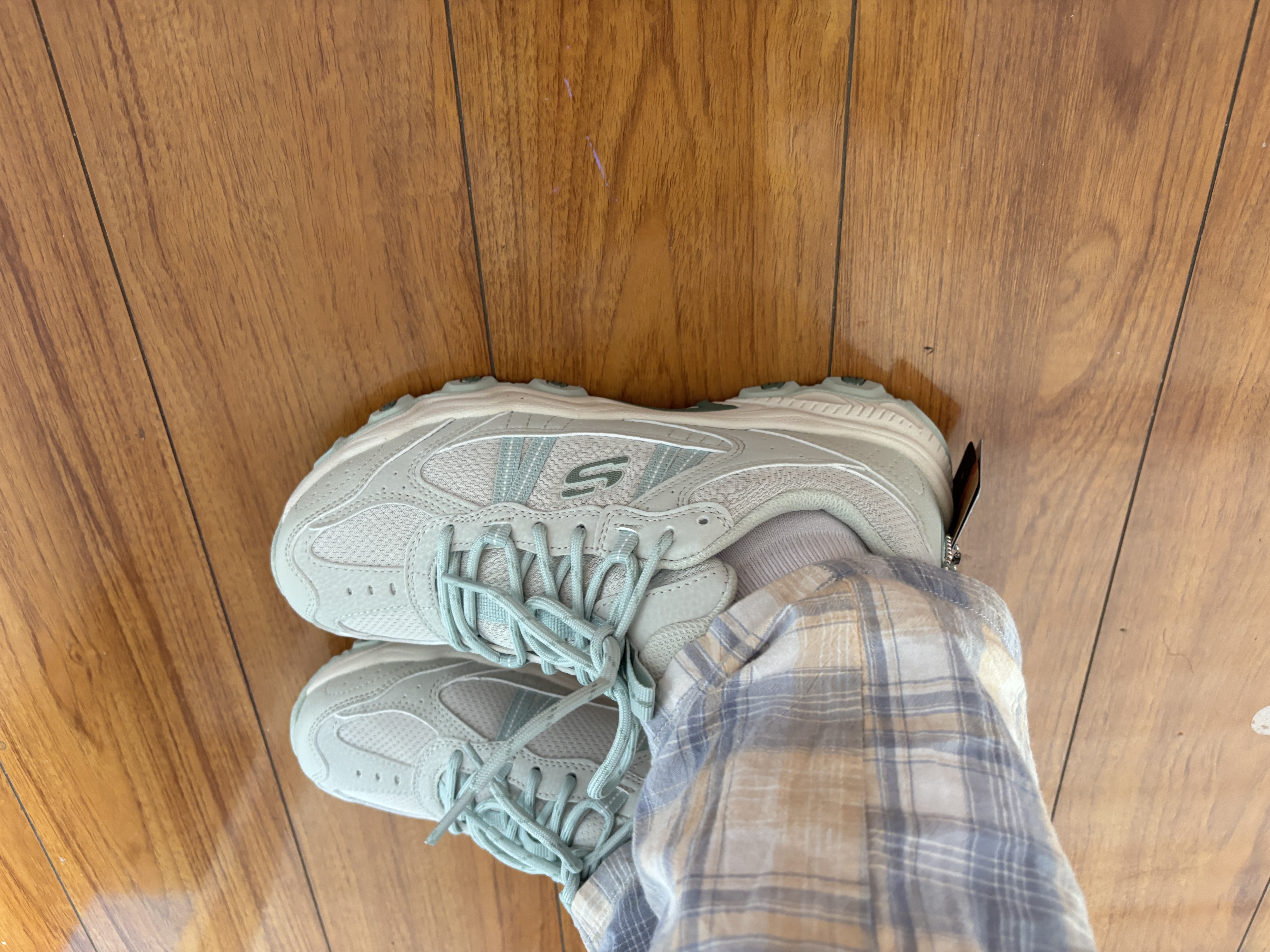 斯凯奇（Skechers）女鞋云野老爹鞋透气舒适户外登山徒步鞋运动鞋 实拍图