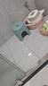 禧天龙家用加厚凳子椅子带靠背幼儿矮凳宝宝椅小板凳换鞋凳创意凳子 亮丽黄1只装【新款椅凳】 实拍图