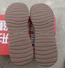 足力健老人鞋夏季轻便软底时尚单鞋透气皮凉鞋25228003J 杏色 39 实拍图