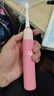 KUTA儿童电动牙刷软毛巴式扫震6-18岁学生男女童牙刷生日礼物K6星云粉 实拍图