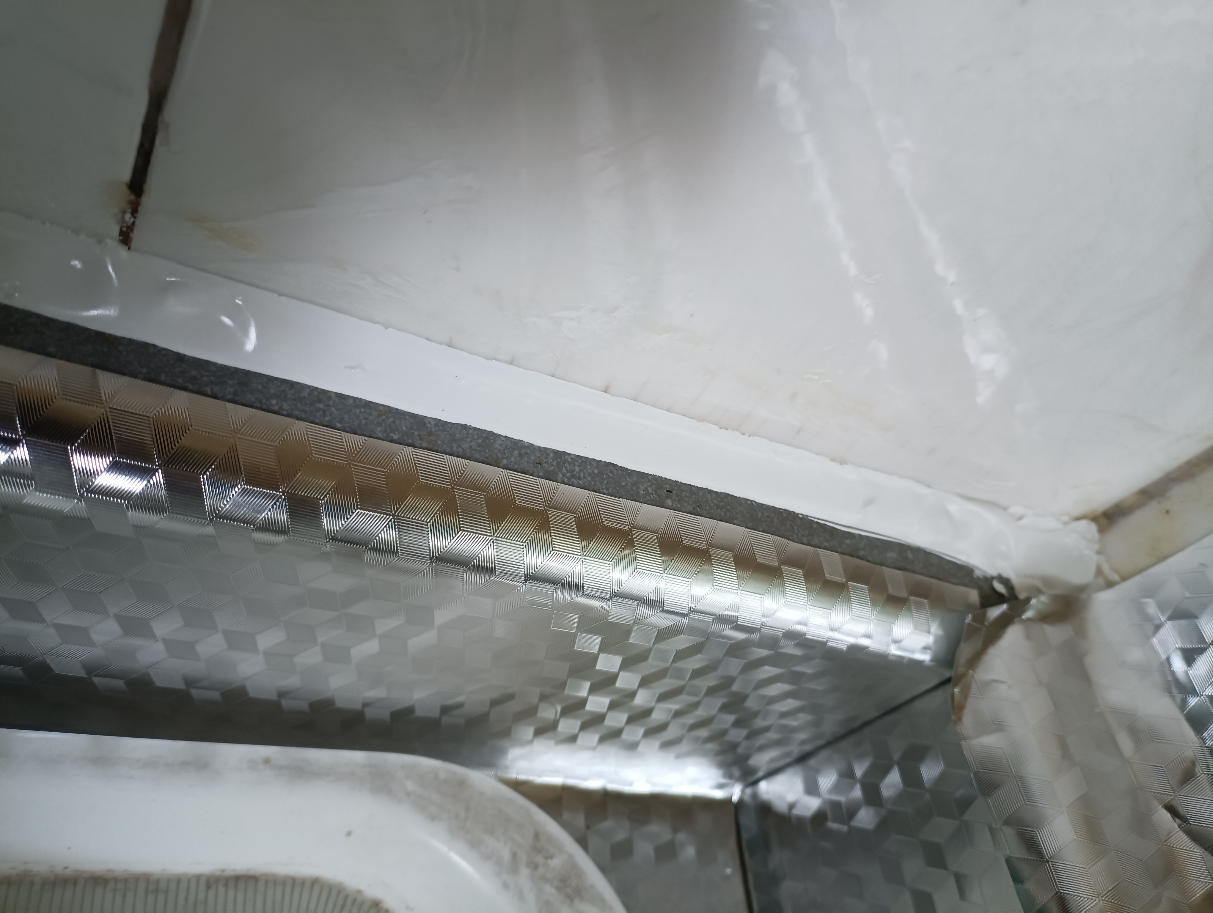 德力西（DELIXI）塑钢泥防水防腐厨房卫生间接缝胶瓷砖地砖填缝剂密封玻璃胶1支装 实拍图