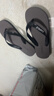 卡帝乐鳄鱼（CARTELO）人字拖鞋男士新款夏季沙滩户外穿软底居家用室内时尚透气夹脚凉拖 实拍图