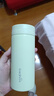 哈尔斯（HAERS）保温杯迷你口袋ins风316不锈钢母婴材质高颜值-元气绿 实拍图
