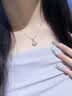 唯一（Winy）999纯银四叶草项链女款2026新款吊坠生日礼物送女朋友老婆首饰 实拍图